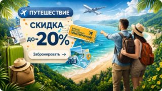Промокоды - на путешествие Промокоды - на путешествие