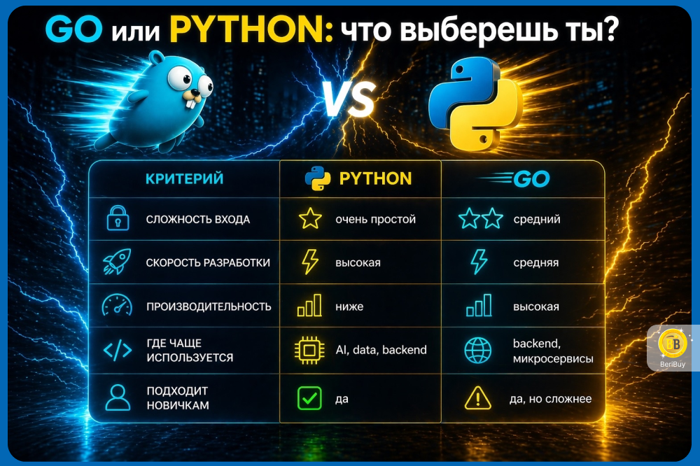 Курсы go разработчик