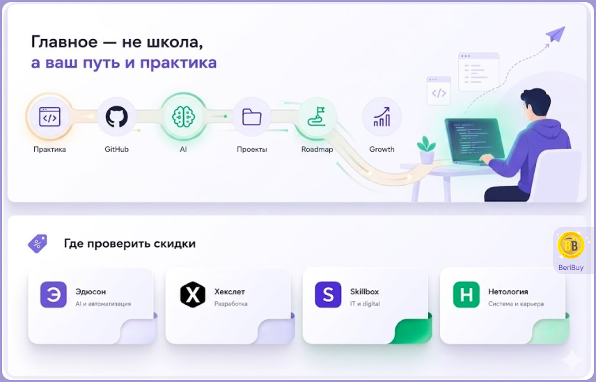 Почему практика, GitHub и AI важнее сертификатов в IT