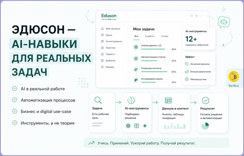 AI, автоматизация и digital-навыки в обучении Эдюсон
